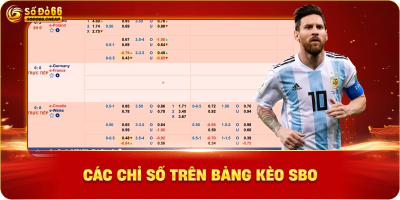 Ảnh minh họa một chuyên gia đang chỉ vào các chỉ số trên bảng kèo SBO